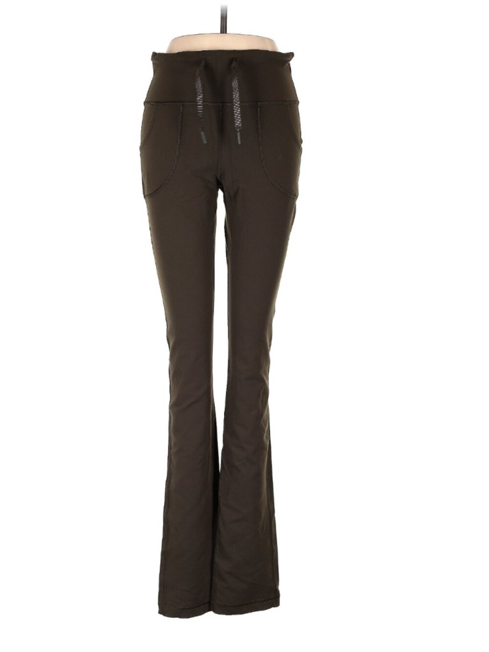Lululemon Skinny Will Pants Dark Wren Brown Luon Yoga Leggings High Rise Size 8